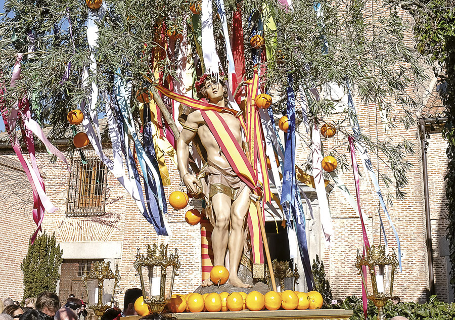 El 18 de enero, sábado, se bajará la imagen del santo, una talla barroca conservada en la ermita junto al antiguo cementerio. 