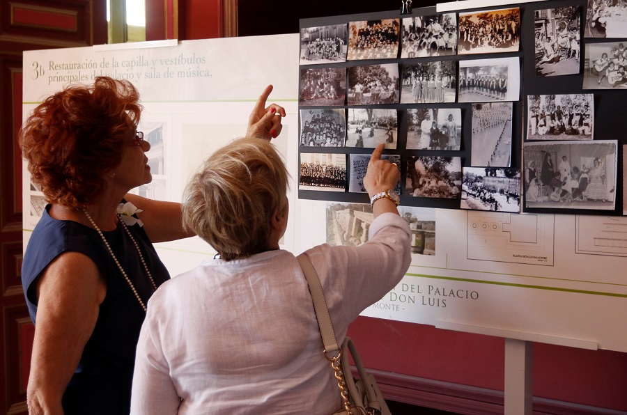 Homenaje a las 'niñas del Palacio'.