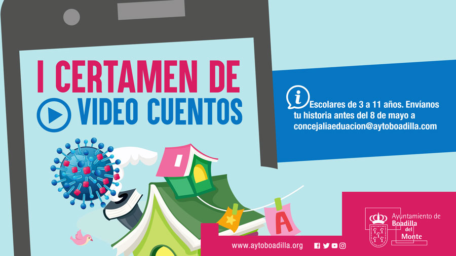 Convocado el I Certamen de videocuentos sobre el coronavirus para niños de 3 a 11 años