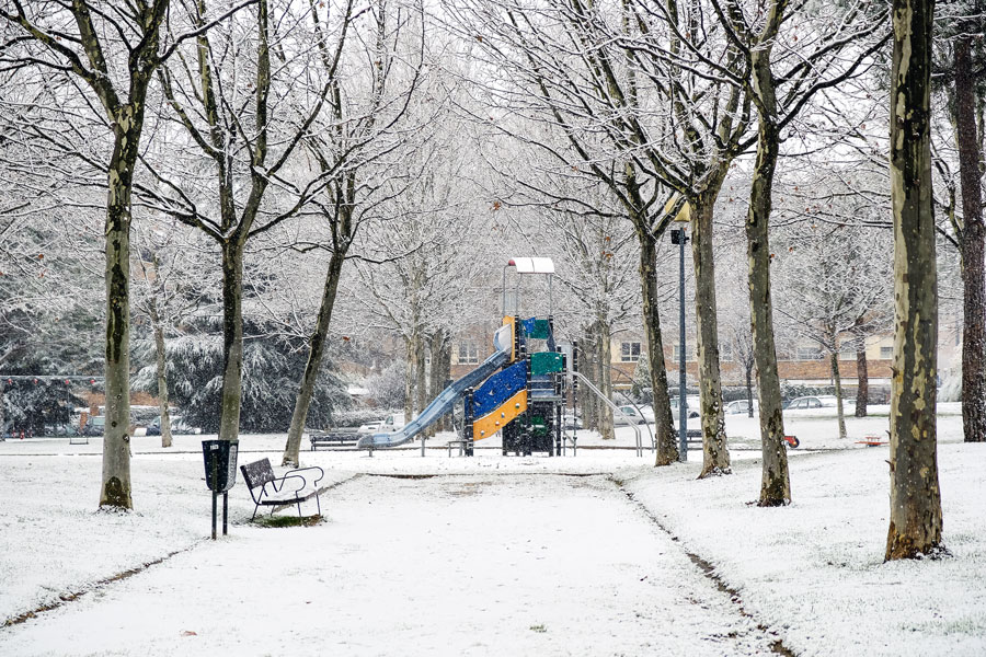 Nevada en Boadilla del Monte