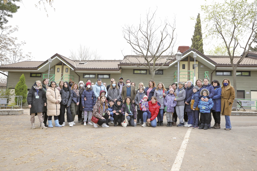 Todos volcados con Ucrania, en Boadilla del Monte