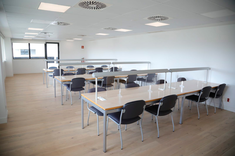 El complejo deportivo Condesa de Chinchón de Boadilla del Monte abre sus salas de estudio