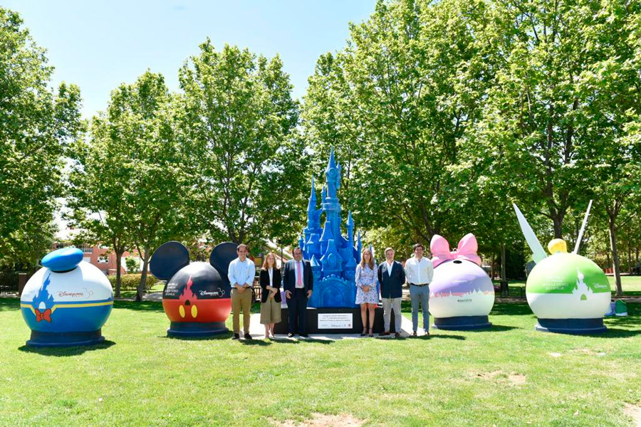 Un castillo Disney reciclado en el Parque Víctimas del Terrorismo de Boadilla del Monte