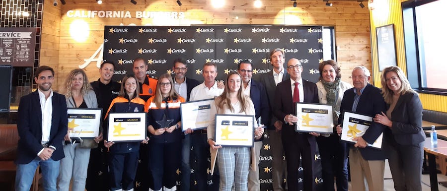 Carl's Jr. premia a las 'Estrellas de Boadilla del Monte'