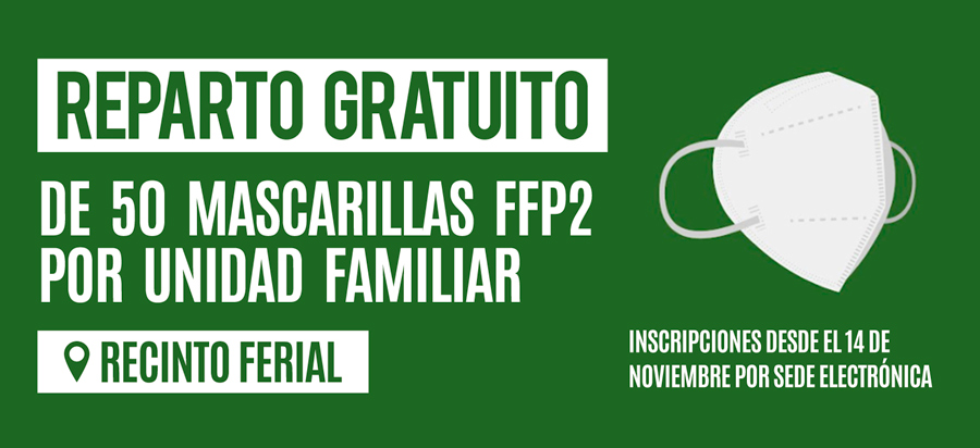 El Ayuntamiento repartirá 50 mascarillas FFP2 gratuitas por unidad familiar en Boadilla del Monte