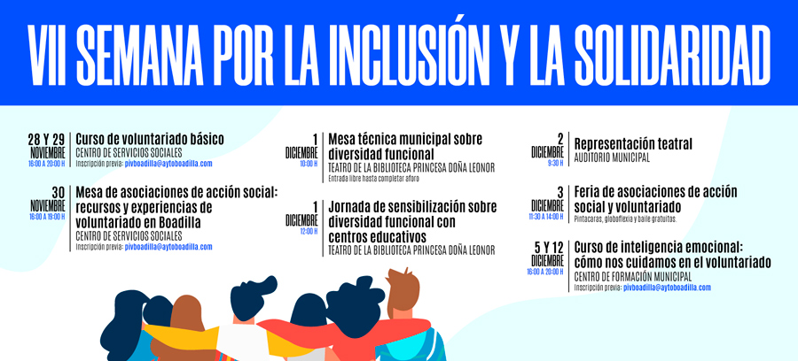VII Semana por la Inclusión y la Solidaridad en Boadilla del Monte