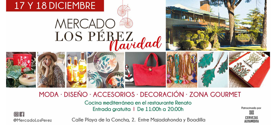 Mercado Los Pérez, este fin de semana en Boadilla del Monte