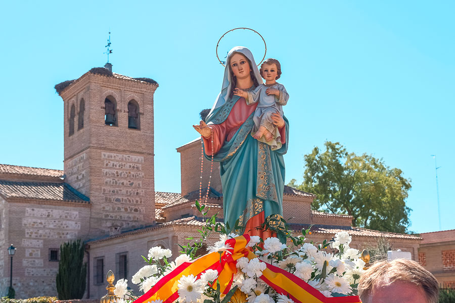 Hoy comienzan los actos religiosos en homenaje a la Virgen del Rosario, patrona de Boadilla del Monte
