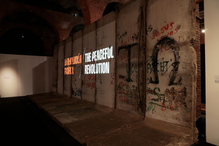 Inaugurada la exposición 'El muro de Berlín. Un mundo dividido'