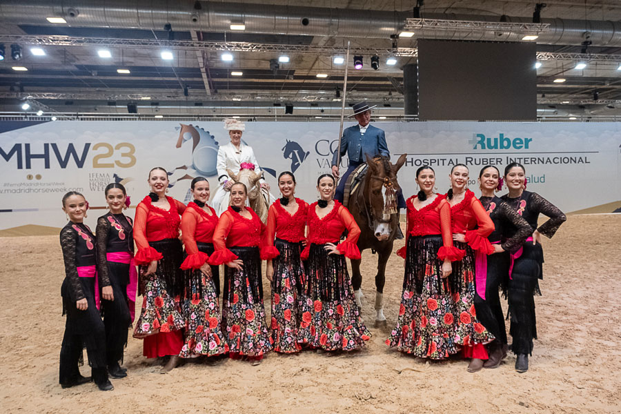 El Ballet de Pilar Domínguez y los jinetes Manuel Baena y Ángeles Balmaseda, el domingo 26 de noviembre en la Ifema Madrid Horse Week