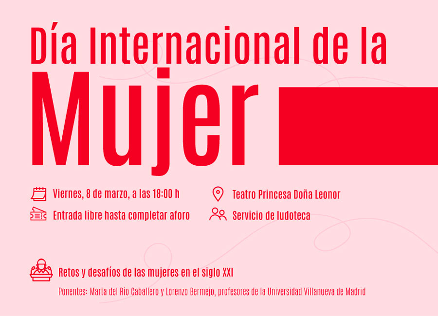 8-M: conferencia sobre los retos y desafíos de las mujeres en el siglo XXI 8-M: conferencia sobre los retos y desafíos de las mujeres en el siglo XXI