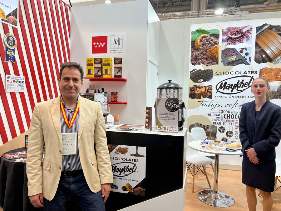 Chocolates Maykhel es una de las empresas de vecinos de Boadilla del Monte que nos encontraremos en el 37º Salón Gourmets. En la imagen, su director, Alberto de Magallanes-Ribeiro.