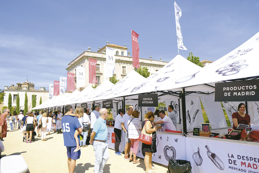 La Despensa de Madrid vuelve a los jardines del palacio de Boadilla del Monte