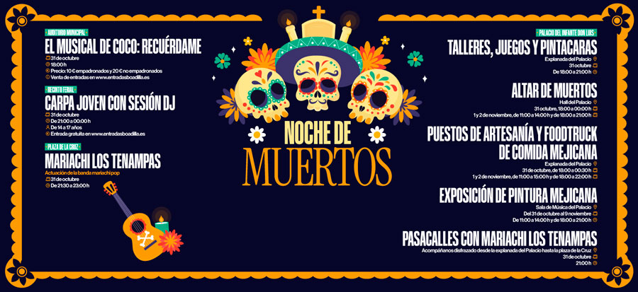 31 de octubre: actividades para toda la familia en la Noche de Muertos en Boadilla del Monte