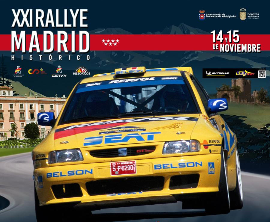 Los días 14 y 15 de noviembre llega a Boadilla del Monte el Rallye Madrid Histórico