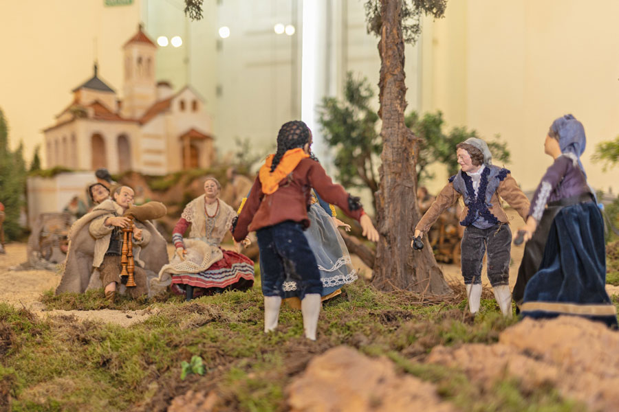 Abiertas las visitas al Belén goyesco y la Natividad en el palacio hasta el 3 de enero Abiertas las visitas al Belén goyesco y la Natividad en el palacio hasta el 3 de enero