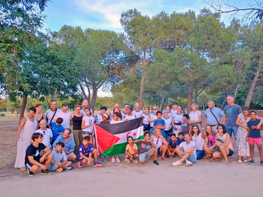 Un verano más seguro para niños saharauis