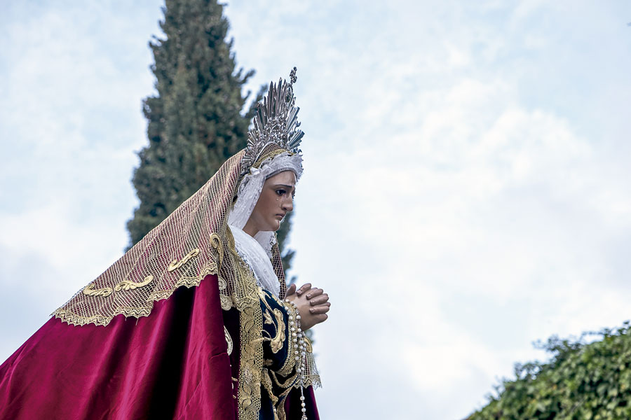 El 27 de marzo, procesión de la Virgen de la Soledad en Boadilla del Monte
