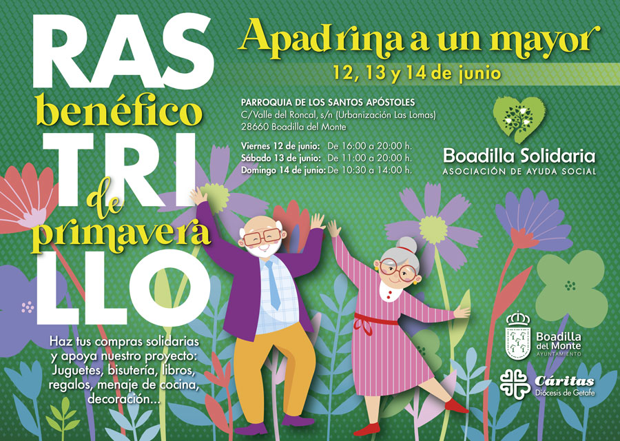 Del 12 al 14 de junio: rastrillo benéfico en Las Lomas Del 12 al 14 de junio: rastrillo benéfico en Las Lomas