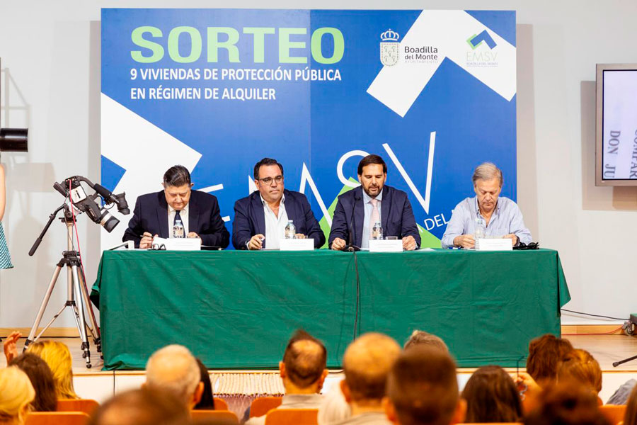 Sorteo de nueve viviendas en alquiler de la EMSV Sorteo de nueve viviendas en alquiler de la EMSV