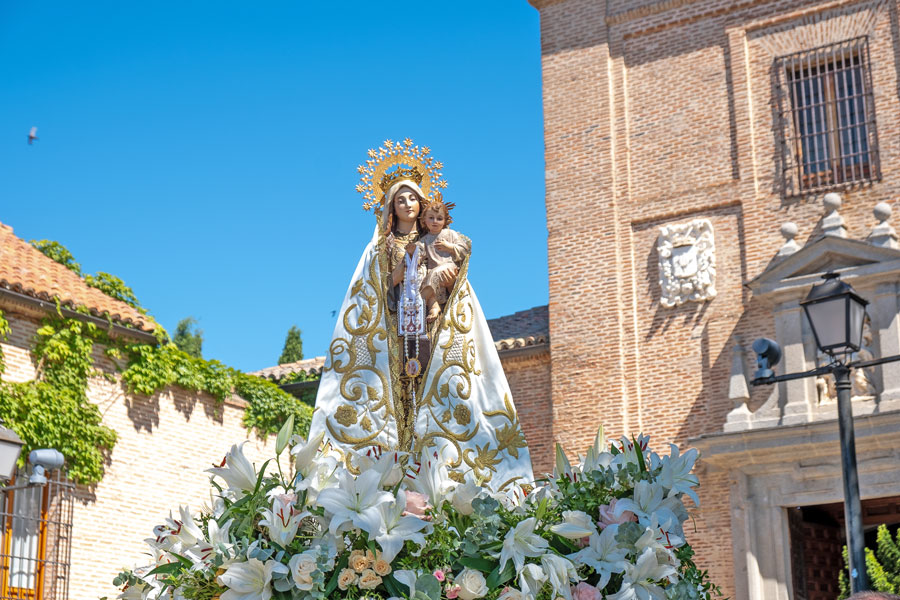 18 de julio, celebración de la Virgen del Carmen en Boadilla del Monte
