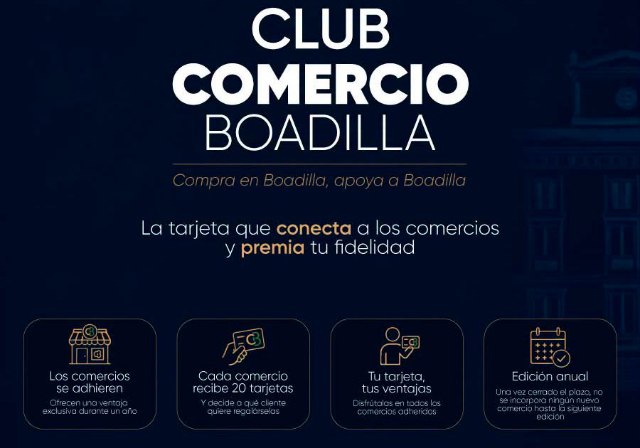 Club Comercio Boadilla, nueva iniciativa para fomentar el consumo local Club Comercio Boadilla, nueva iniciativa para fomentar el consumo local