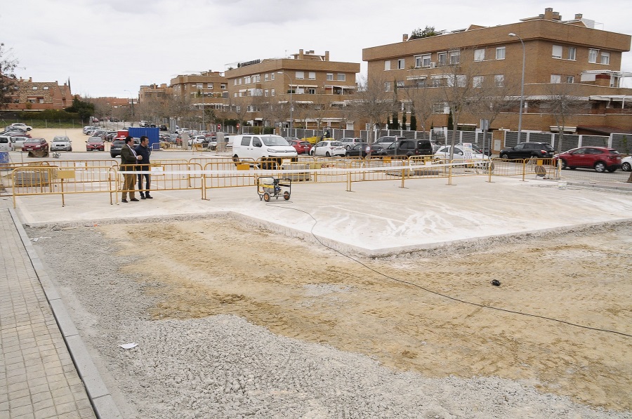 mpliación del parking de Secundino Zuazo.