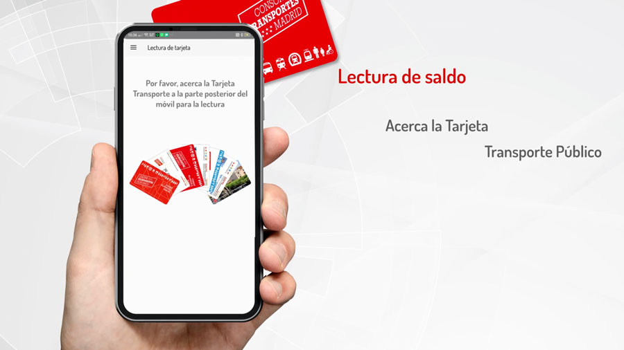 Ya se puede recargar la Tarjeta transporte de la Comunidad de Madrid desde el móvil
