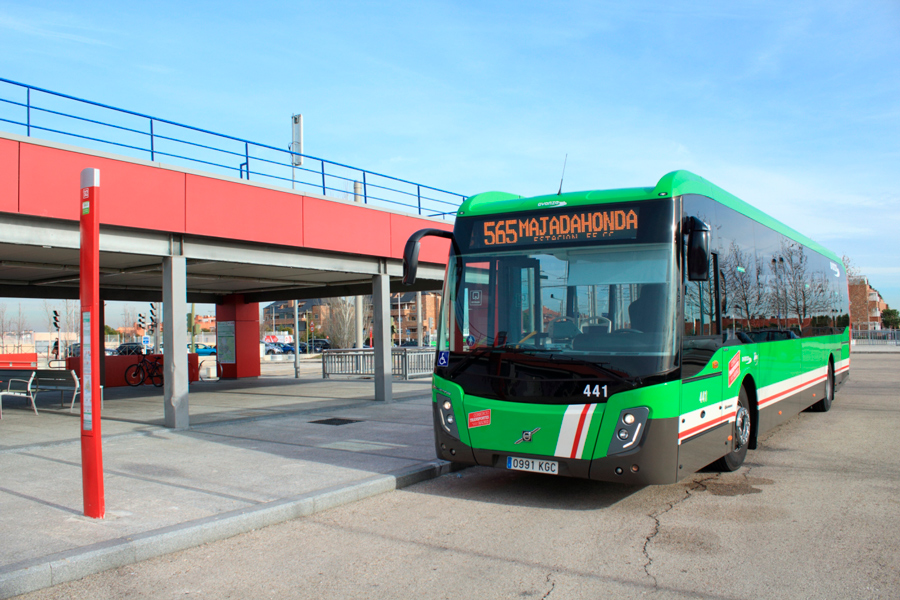 La línea 565 amplia su recorrido hasta Pozuelo