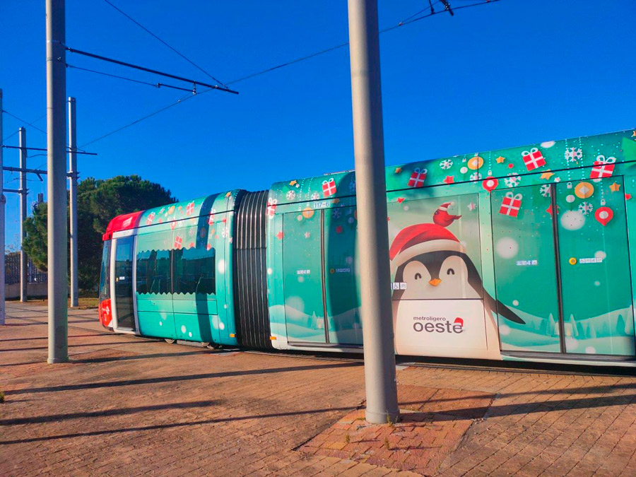 Metro Ligero nos trae, un año más, a Sus Majestades de Oriente a Boadilla del Monte