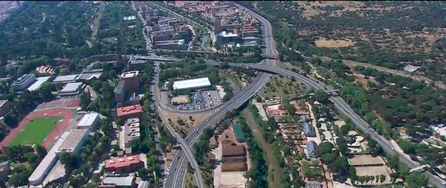 Nuevo carril de enlace entre las carreteras M-503 y M-500