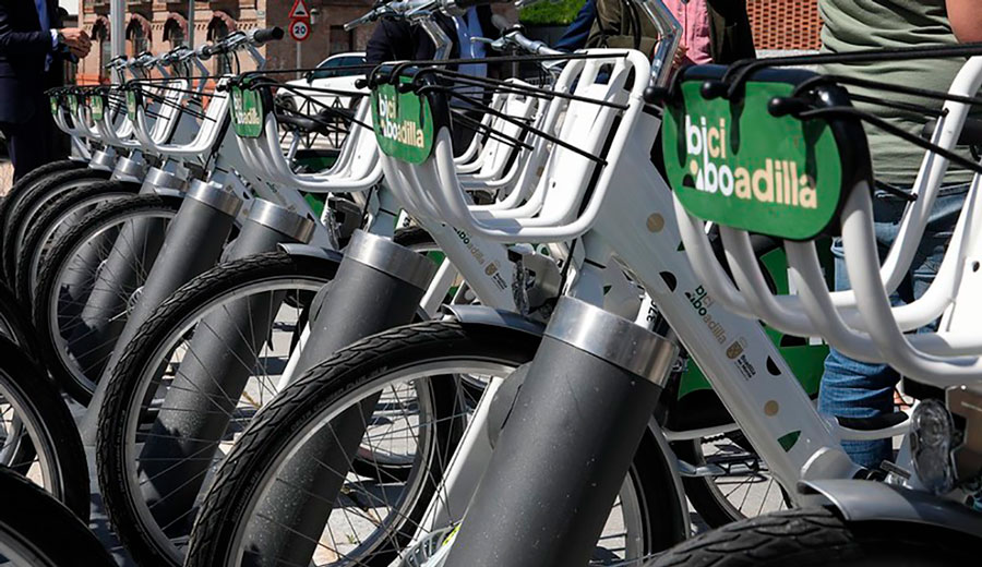 Nuevo horario para el servicio de bicicletas eléctricas de Boadilla del Monte