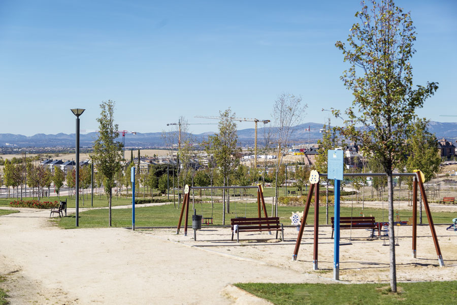 Los parques públicos de Boadilla serán vallados en horario nocturno