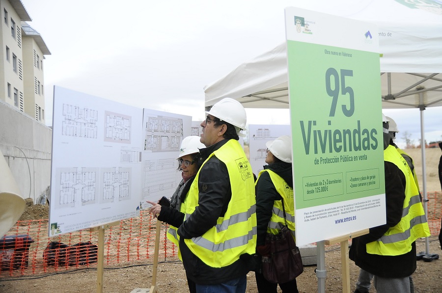 En marcha 95 nuevas viviendas protegidas.