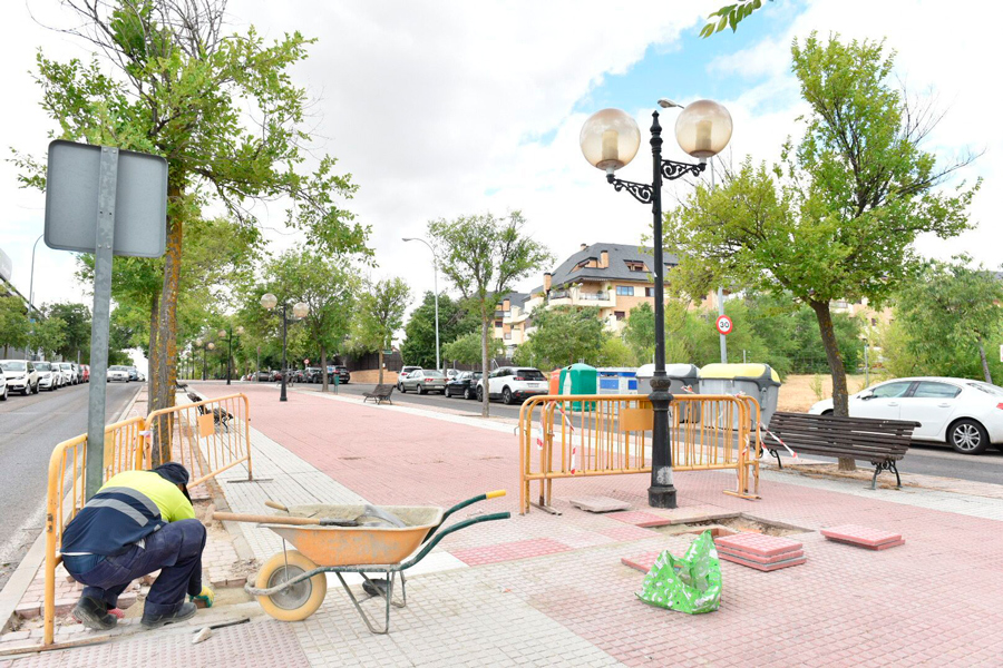 Renovación del alumbrado de Viñas Viejas en Boadilla del Monte