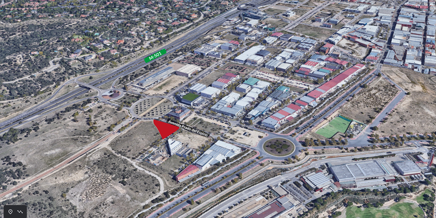 Entre otros objetivos, con esta venta se pretende potenciar la competitividad de la zona y generar empleo. El Ayuntamiento de Boadilla del Monte saca a la venta una parcela de uso comercial en Prado del Espino