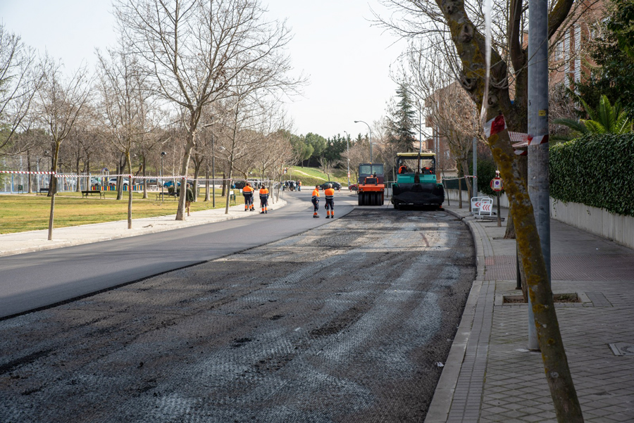 Se reanuda la Operación asfalto en Boadilla del Monte