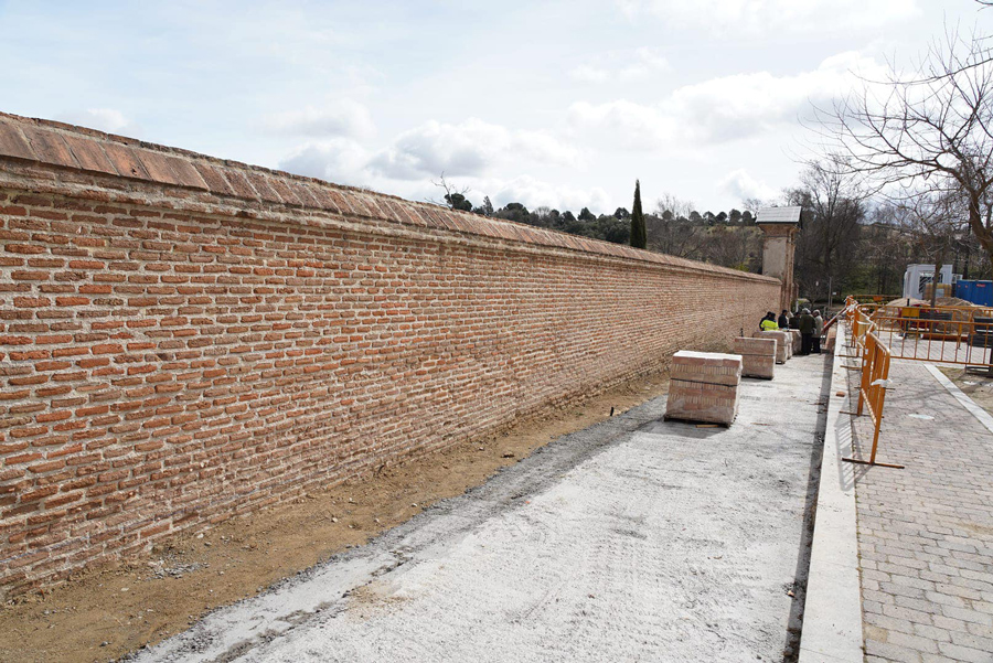 Nueva rampa de acceso a las Huertas del Palacio de Boadilla del Monte Nueva rampa de acceso a las Huertas del Palacio de Boadilla del Monte