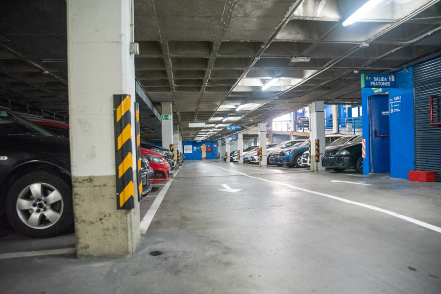 La EMSV y el parking de la concordia de Boadilla del Monte tienen nueva iluminación LED