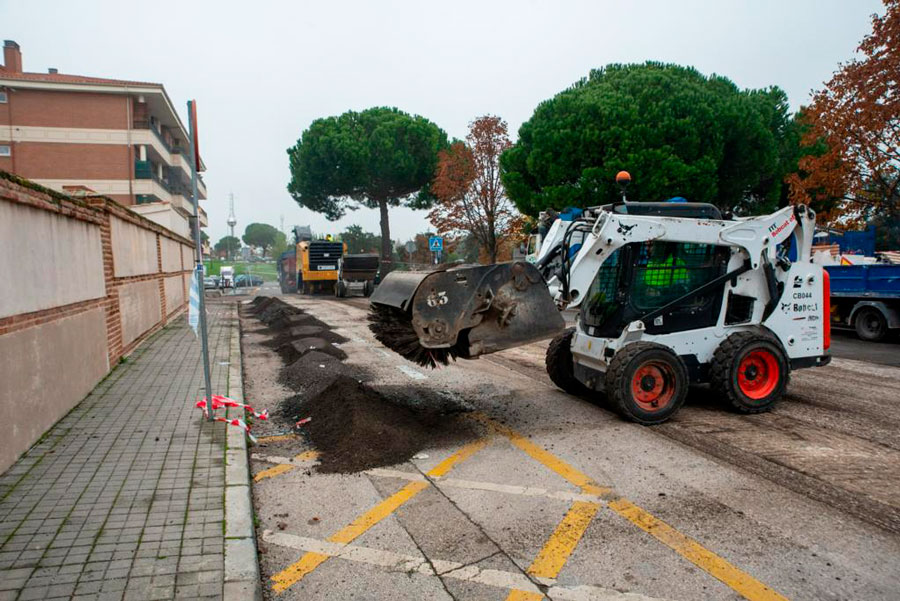 Comienza la Operación Asfalto 2023 en Boadilla del Monte