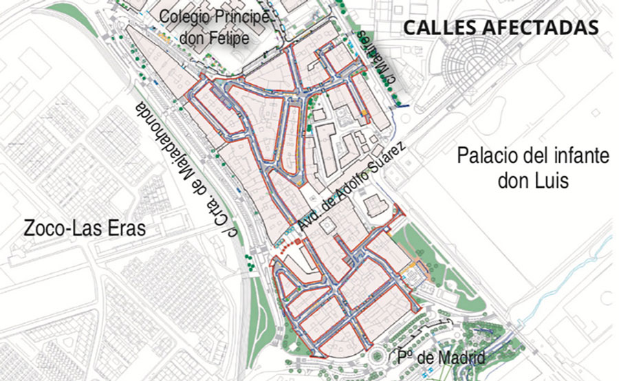 A por la última fase de la reforma del casco histórico de Boadilla del Monte