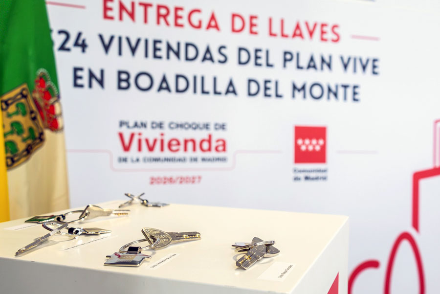 El 66 % de las 524 viviendas del Plan Vive en Boadilla, adjudicadas
