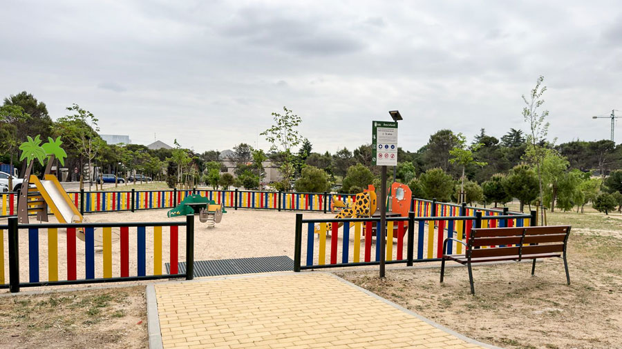 Inaugurado el parque de Los Redentoristas de Boadilla del Monte tras su reforma integral