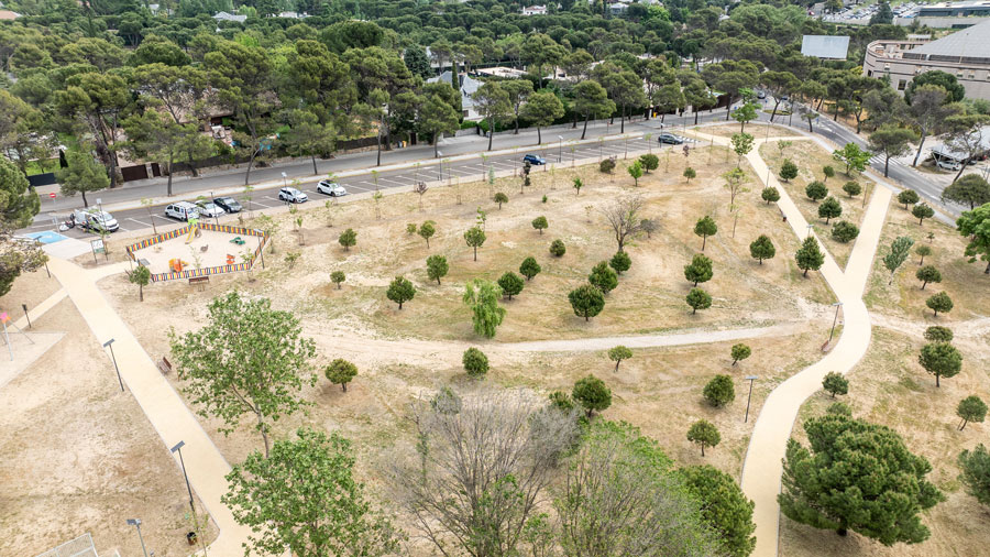 Inaugurado el parque de Los Redentoristas de Boadilla del Monte tras su reforma integral