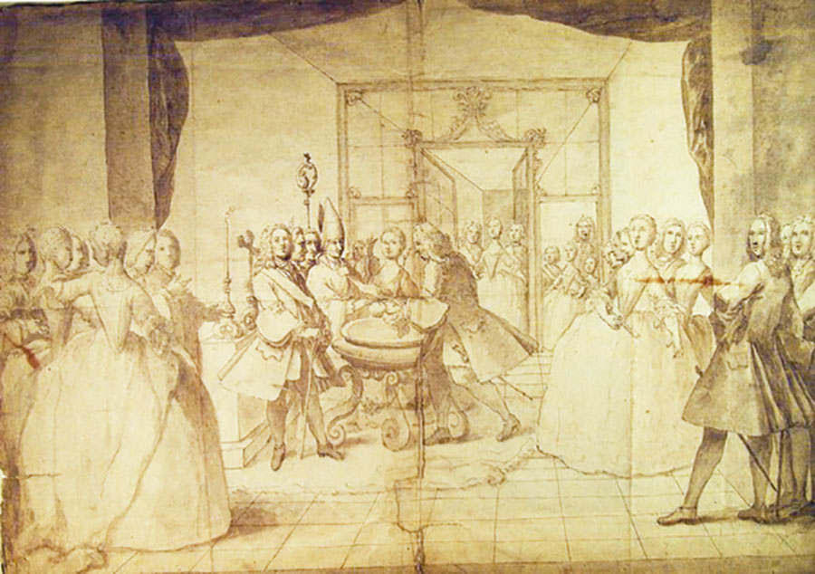 El infante don Luis retratado en familia (III)