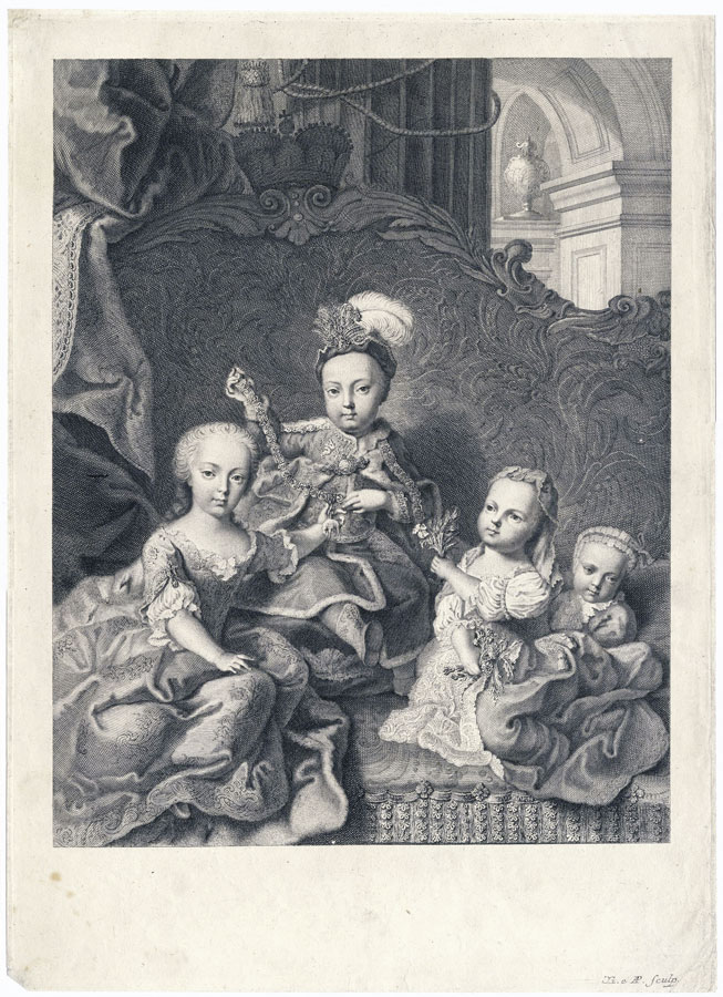 El infante don Luis retratado en familia (III)