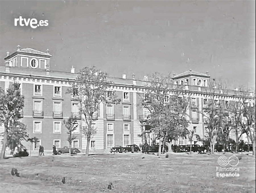 El NO-DO, en el palacio de Boadilla del Monte