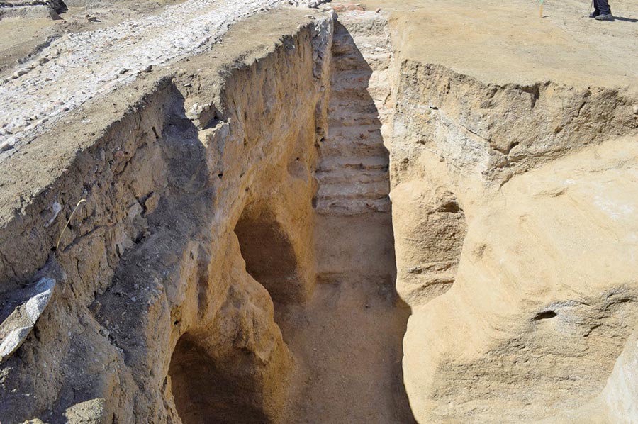 Yacimiento de San Babilés: las últimas excavaciones en el cerro