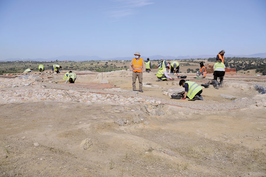 Yacimiento de San Babilés: las últimas excavaciones en ele cerrro
