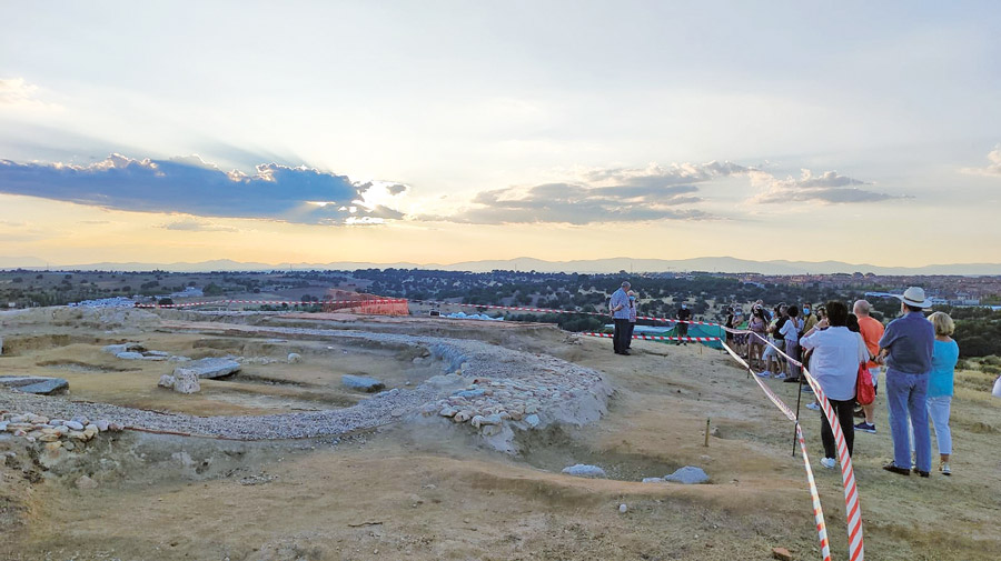 Yacimiento de San Babilés en Boadilla del Monte: las últimas excavaciones en el cerro